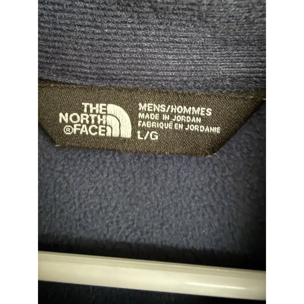The North Face Men’s Half Zip Pull Over Jacket, Size L. (with A Company Logo On)